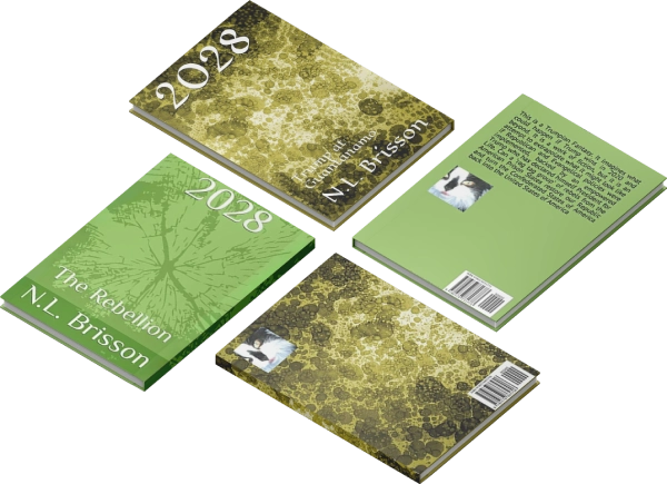 2 Book Designs with Front and Back Cover